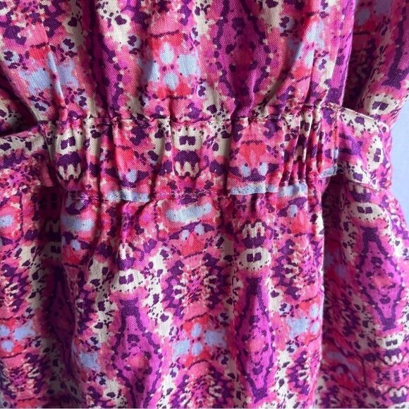 Women's Cynthia Rowley Pink Printed Sleeveless Dress - Picture 11 of 11